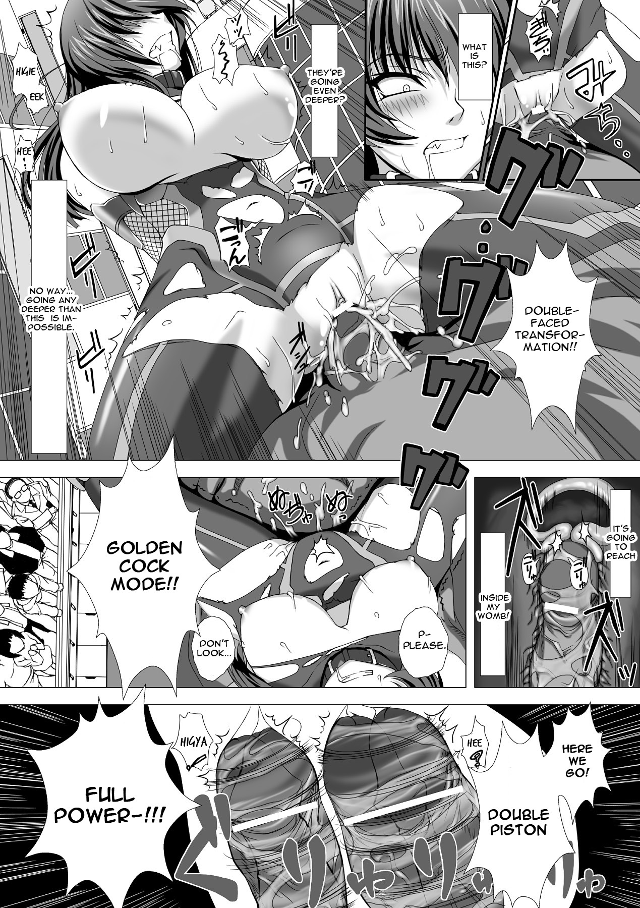 Hentai Manga Comic-Anti-demon Ninja Asagi Embarrassing Dark Game-Read-52